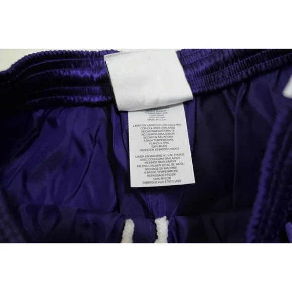 NWT 90s Y2K Vintage Adidas Spezial II Nylon Satin Soccer Shorts Purple Sz Small - Picture 7 of 12